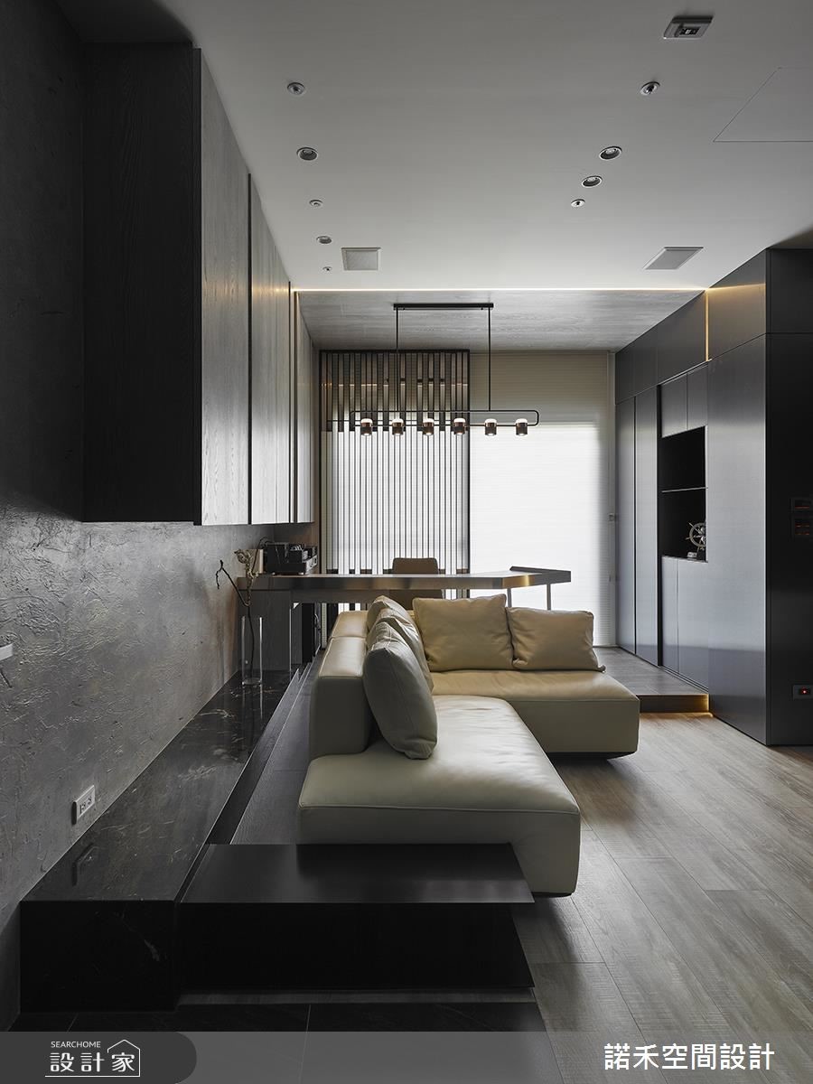 25坪新成屋(5年以下)＿現代風客廳案例圖片＿諾禾空間設計 上碩室內裝修＿諾禾_31.墨渺之1