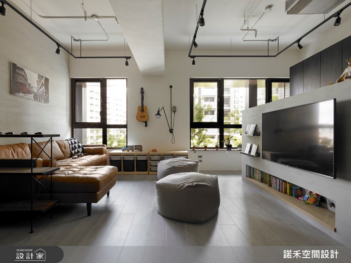 25坪新成屋(5年以下)＿現代風客廳案例圖片＿諾禾空間設計 上碩室內裝修＿諾禾_32.無私之2