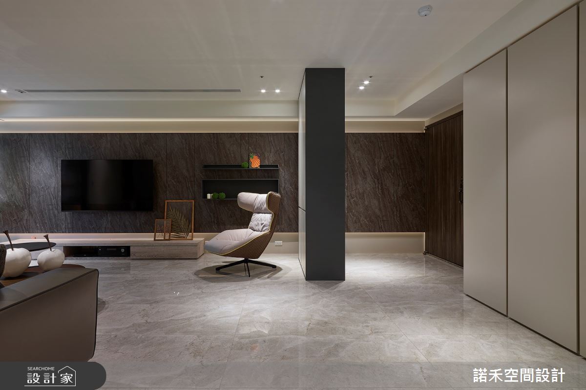 35坪老屋(16~30年)＿現代風客廳案例圖片＿諾禾空間設計 上碩室內裝修＿諾禾_33.歸之1