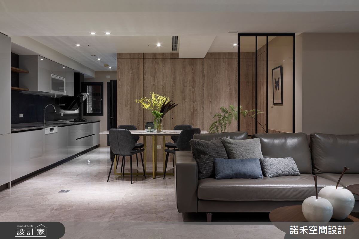 35坪老屋(16~30年)＿現代風客廳餐廳案例圖片＿諾禾空間設計 上碩室內裝修＿諾禾_33.歸之5