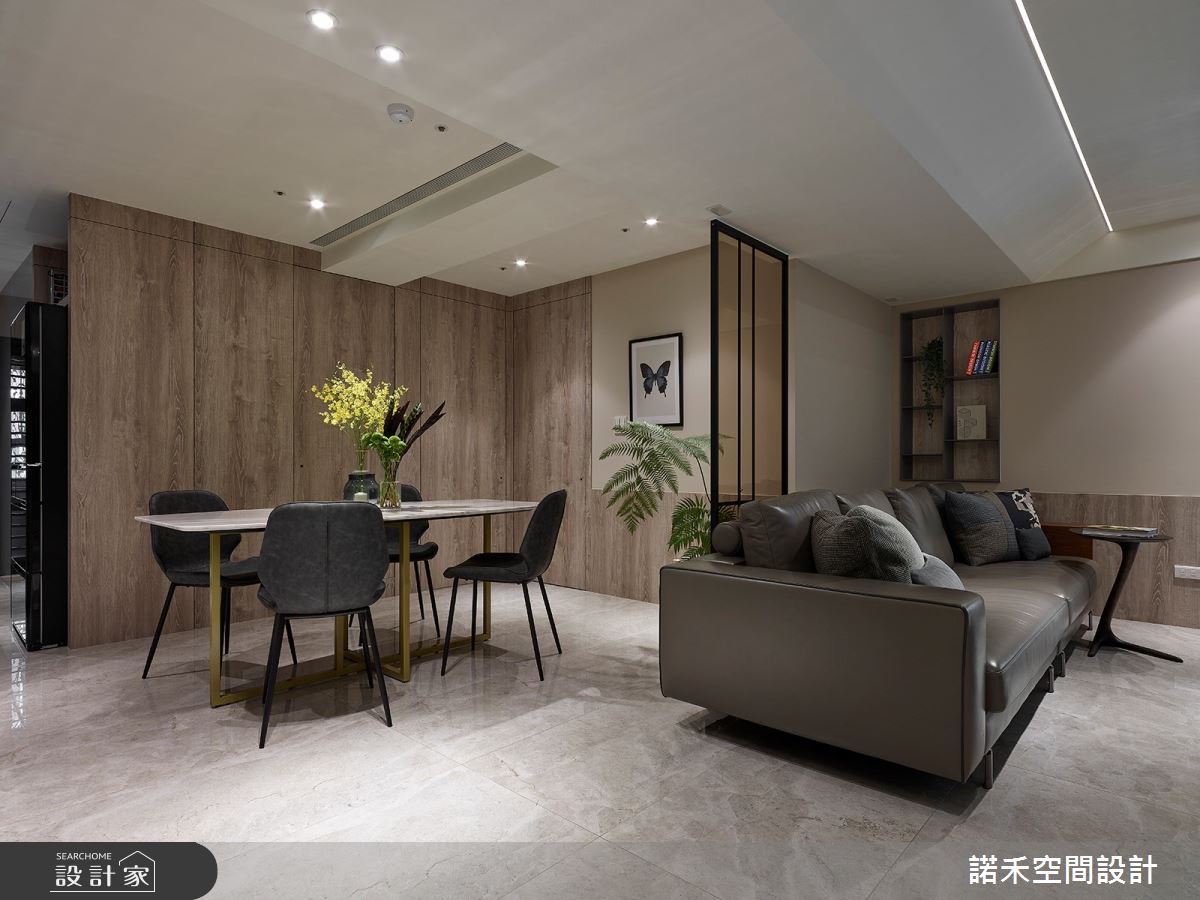 35坪老屋(16~30年)＿現代風客廳餐廳案例圖片＿諾禾空間設計 上碩室內裝修＿諾禾_33.歸之4