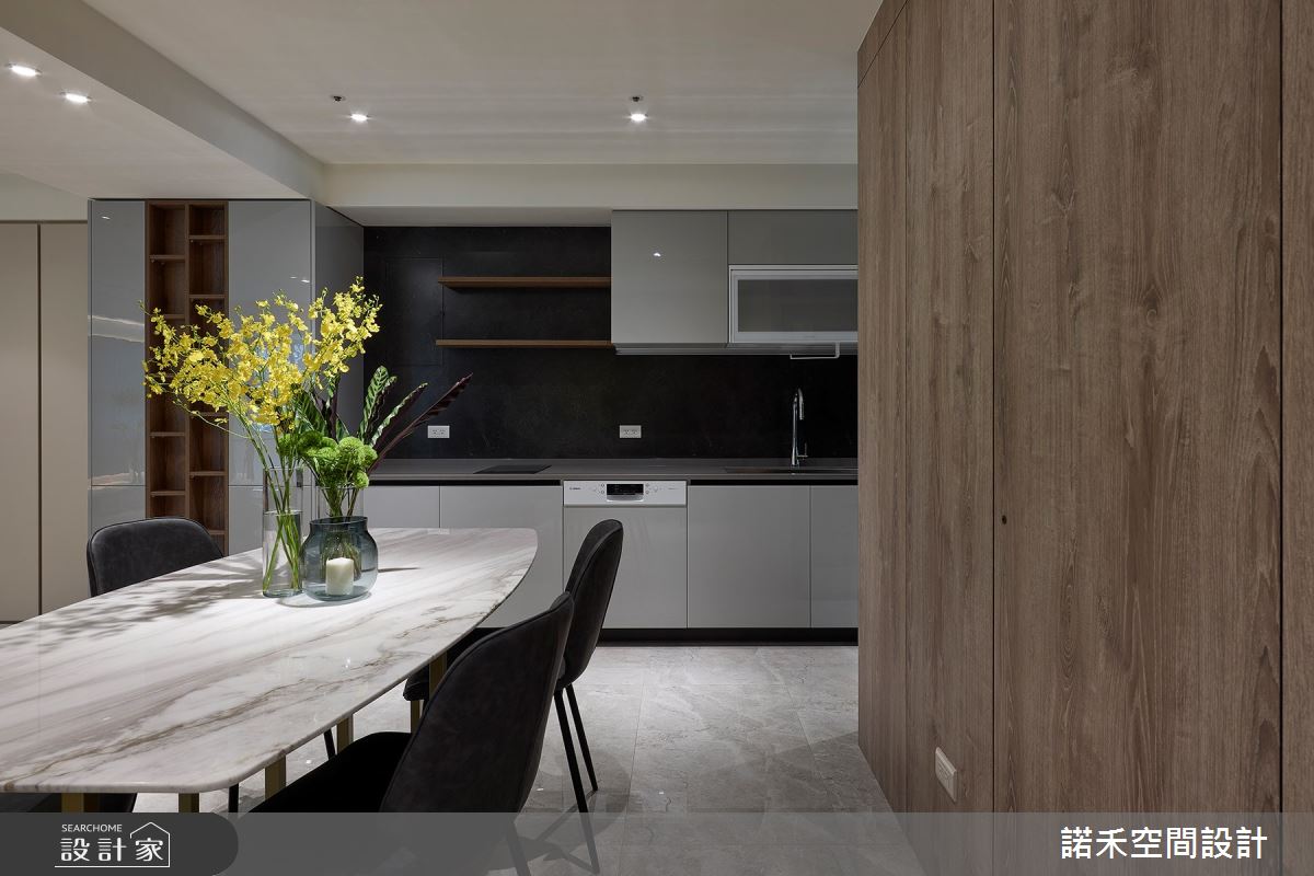 35坪老屋(16~30年)＿現代風餐廳案例圖片＿諾禾空間設計 上碩室內裝修＿諾禾_33.歸之7