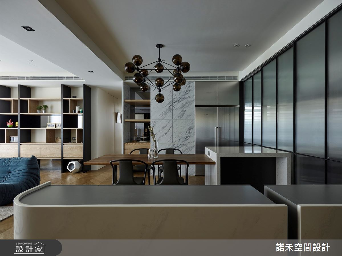 36坪中古屋(5~15年)＿現代風餐廳案例圖片＿諾禾空間設計 上碩室內裝修＿諾禾_34.Liao Residence之13