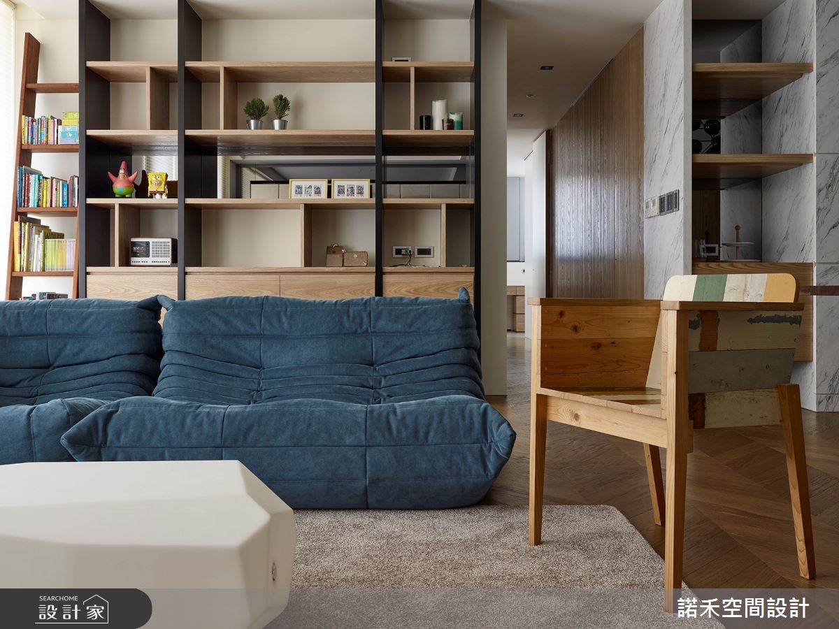 36坪中古屋(5~15年)＿現代風客廳案例圖片＿諾禾空間設計 上碩室內裝修＿諾禾_34.Liao Residence之4
