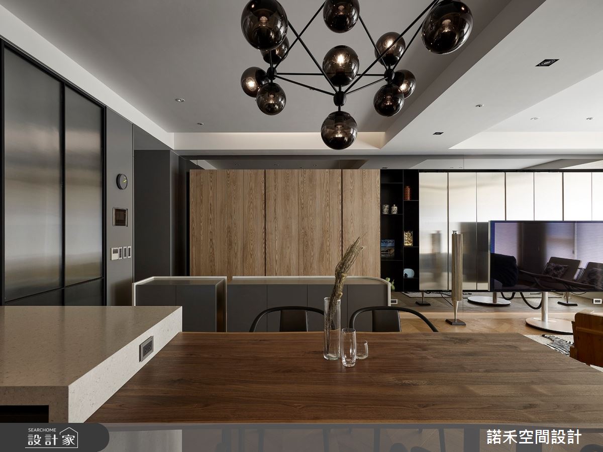 36坪中古屋(5~15年)＿現代風餐廳案例圖片＿諾禾空間設計 上碩室內裝修＿諾禾_34.Liao Residence之12