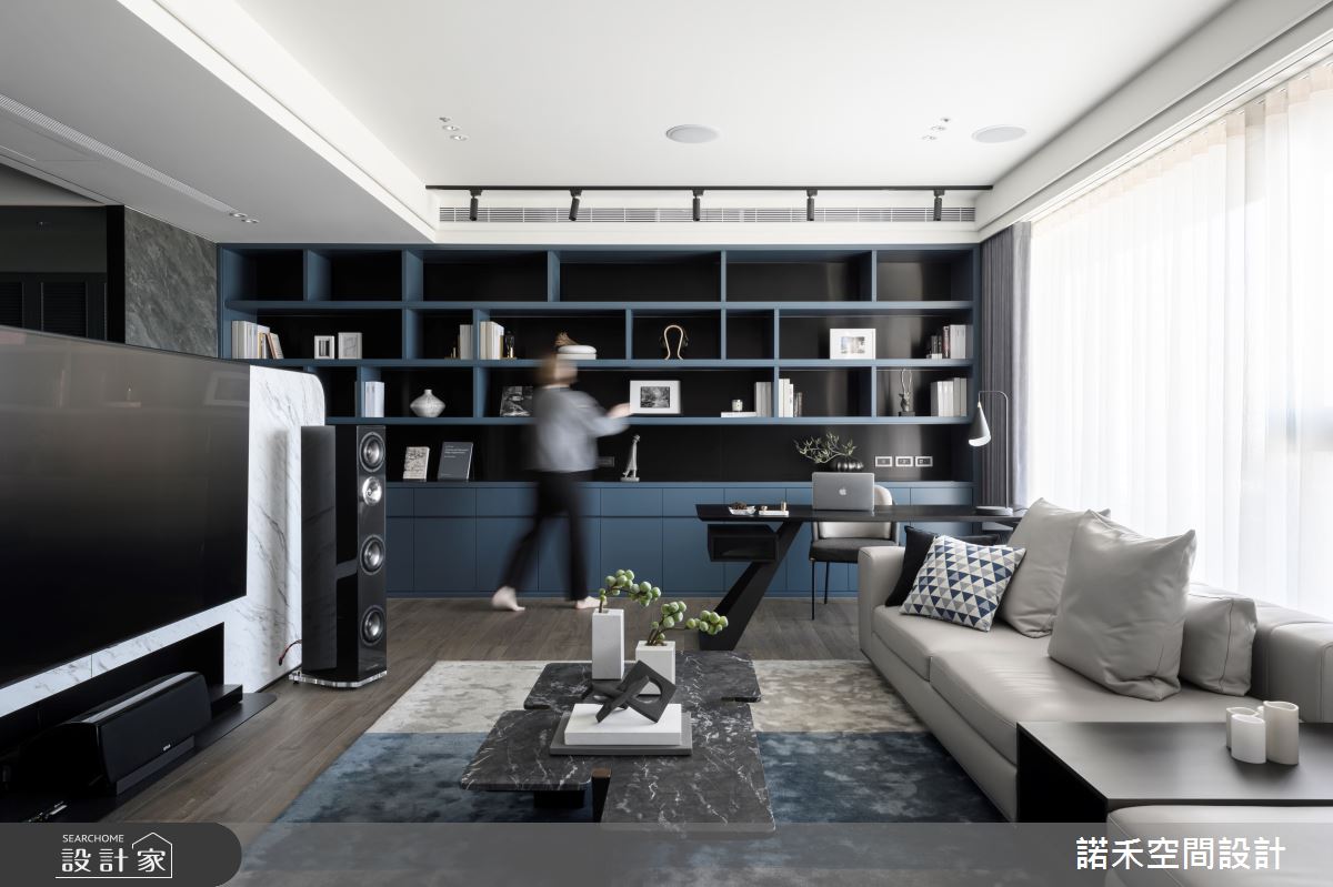 50坪新成屋(5年以下)＿現代風客廳案例圖片＿諾禾空間設計 上碩室內裝修＿諾禾_36.MK HOUSE之5