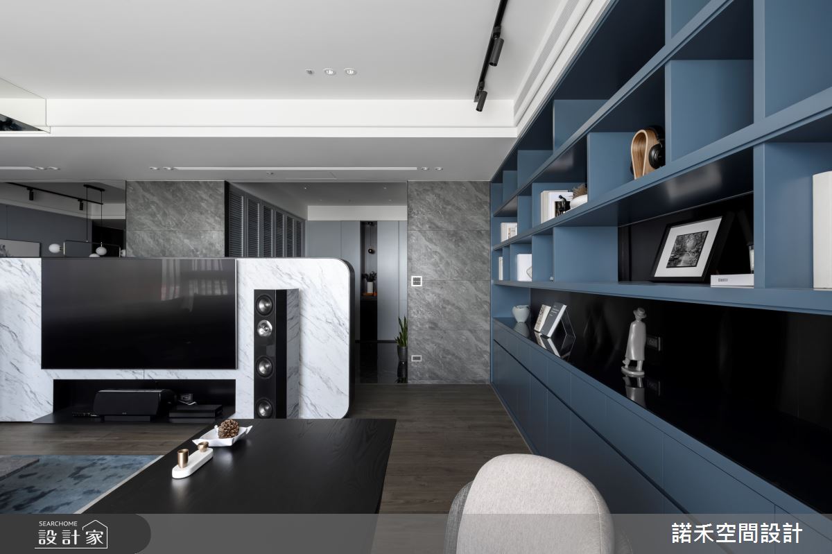 50坪新成屋(5年以下)＿現代風客廳案例圖片＿諾禾空間設計 上碩室內裝修＿諾禾_36.MK HOUSE之3