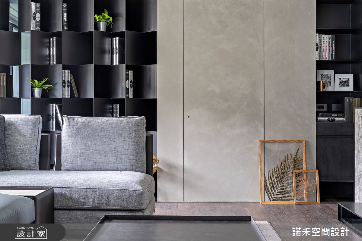40坪老屋(16~30年)＿現代風客廳案例圖片＿諾禾空間設計 上碩室內裝修＿諾禾_38.一縷濃墨之7