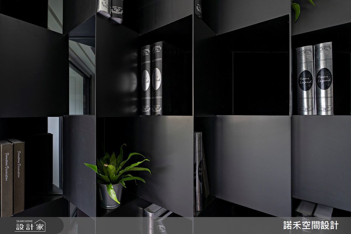 40坪老屋(16~30年)＿現代風案例圖片＿諾禾空間設計 上碩室內裝修＿諾禾_38.一縷濃墨之13