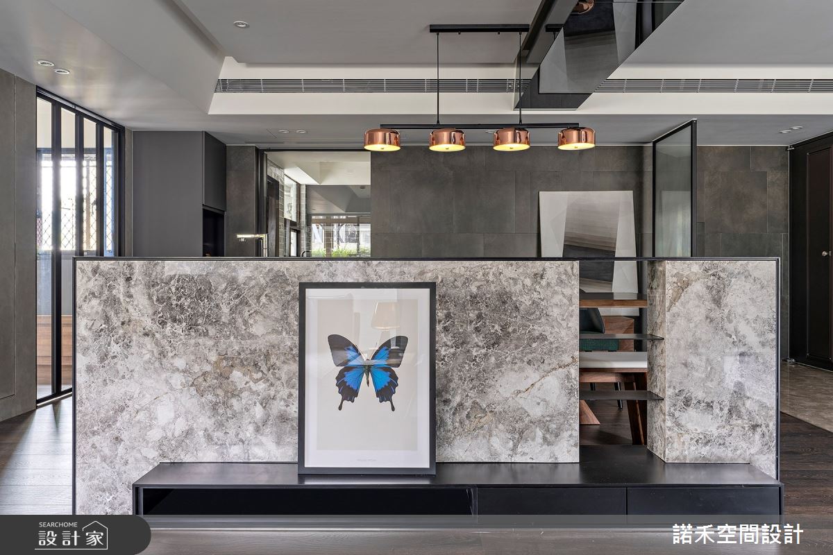 40坪老屋(16~30年)＿現代風客廳案例圖片＿諾禾空間設計 上碩室內裝修＿諾禾_38.一縷濃墨之5