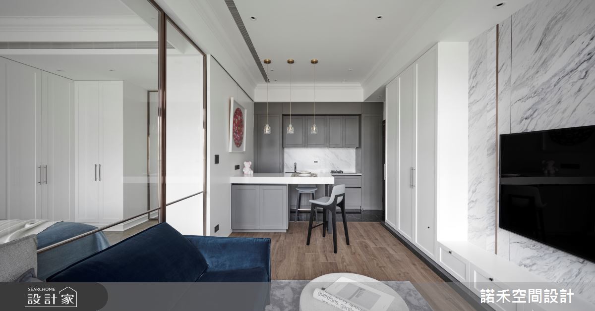 12坪中古屋(5~15年)＿美式風客廳餐廳案例圖片＿諾禾空間設計 上碩室內裝修＿諾禾_39.湛然之4