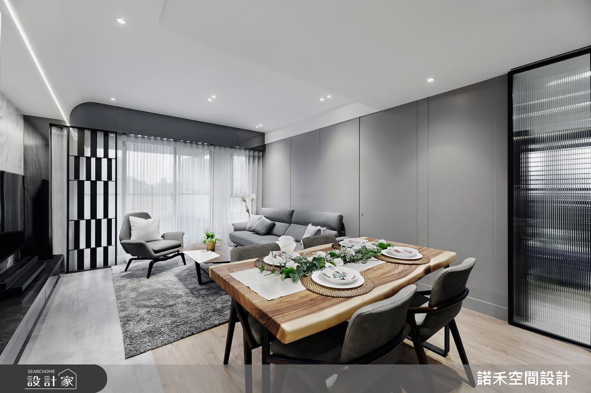 19坪新成屋(5年以下)＿現代風客廳餐廳案例圖片＿諾禾空間設計 上碩室內裝修＿諾禾_40之3
