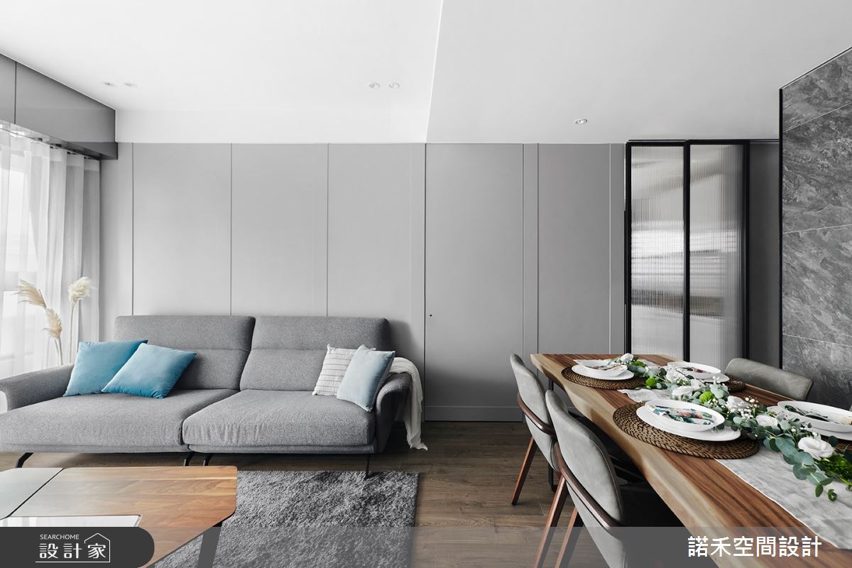 19坪新成屋(5年以下)＿現代風客廳餐廳案例圖片＿諾禾空間設計 上碩室內裝修＿諾禾_40之4
