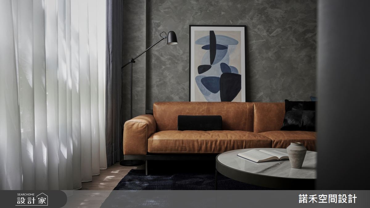 60坪中古屋(5~15年)＿現代風客廳案例圖片＿諾禾空間設計 上碩室內裝修＿諾禾_41.G&A House之4