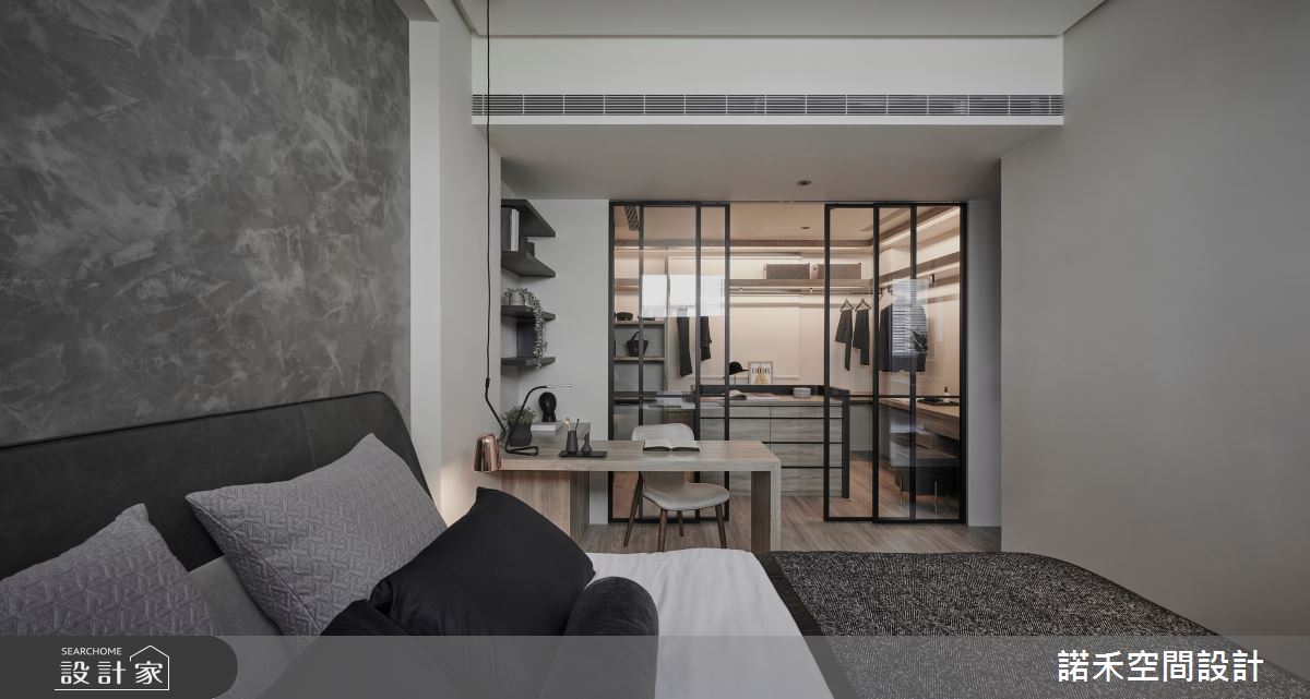 60坪中古屋(5~15年)＿現代風臥室案例圖片＿諾禾空間設計 上碩室內裝修＿諾禾_41.G&A House之12