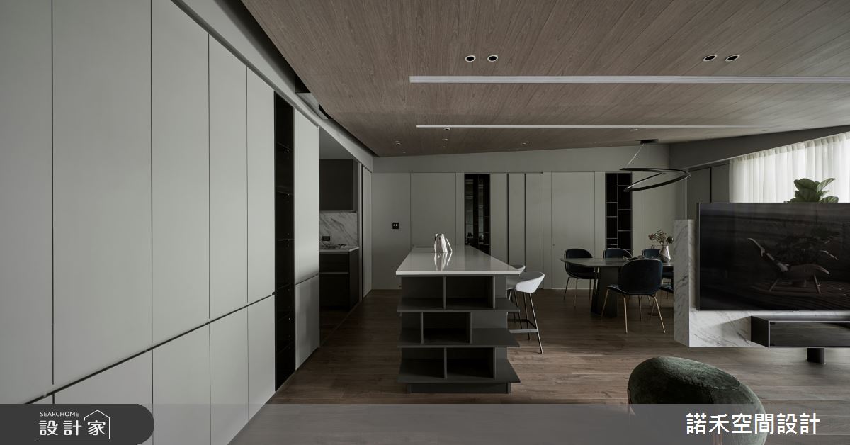 50坪新成屋(5年以下)＿混搭風案例圖片＿諾禾空間設計 上碩室內裝修＿諾禾_42.秋風引之5