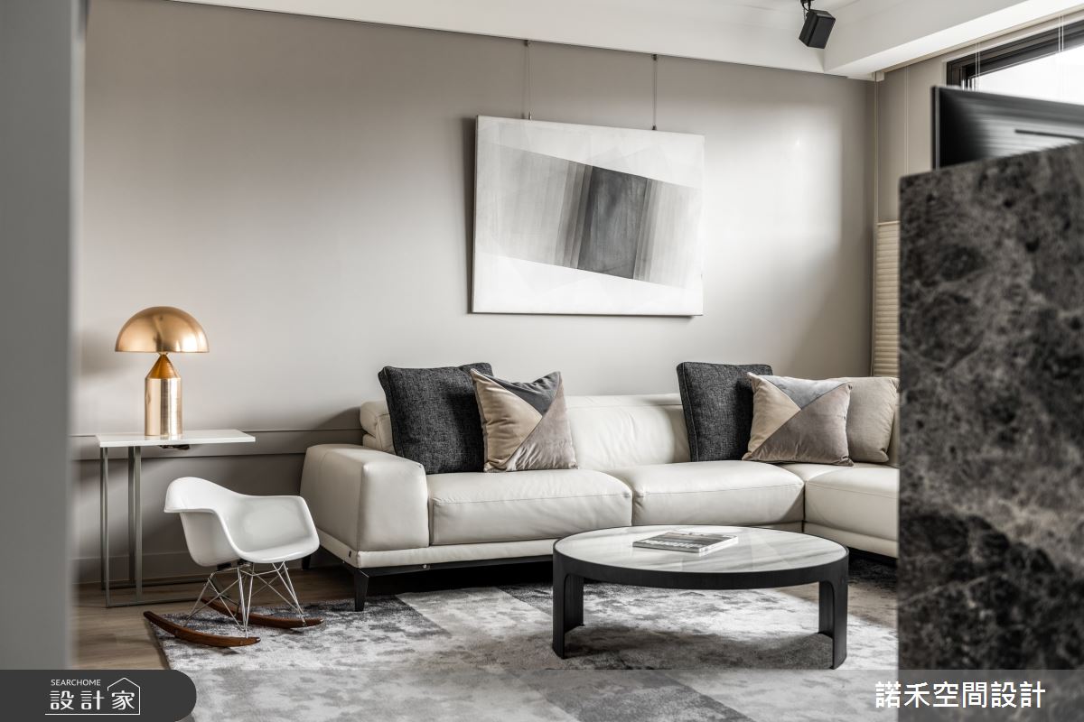 34坪中古屋(5~15年)＿現代風客廳案例圖片＿諾禾空間設計 上碩室內裝修＿諾禾_43.春遊曲之5