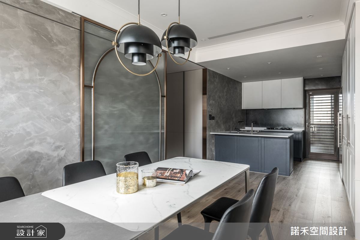 34坪中古屋(5~15年)＿現代風餐廳廚房案例圖片＿諾禾空間設計 上碩室內裝修＿諾禾_43.春遊曲之11