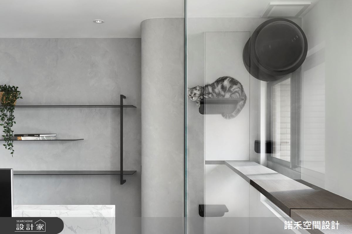 21坪新成屋(5年以下)＿現代風客廳案例圖片＿諾禾空間設計 上碩室內裝修＿諾禾_44.盛開之7