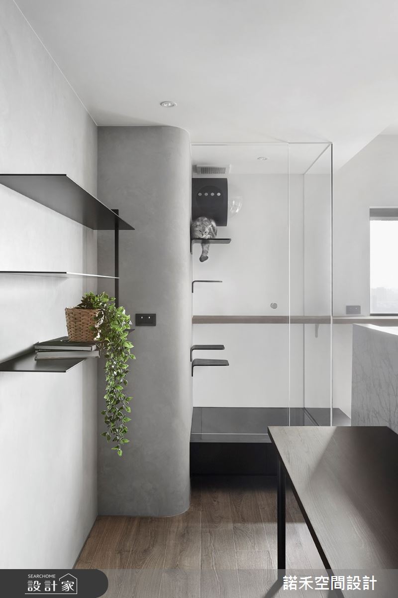 21坪新成屋(5年以下)＿現代風客廳案例圖片＿諾禾空間設計 上碩室內裝修＿諾禾_44.盛開之8