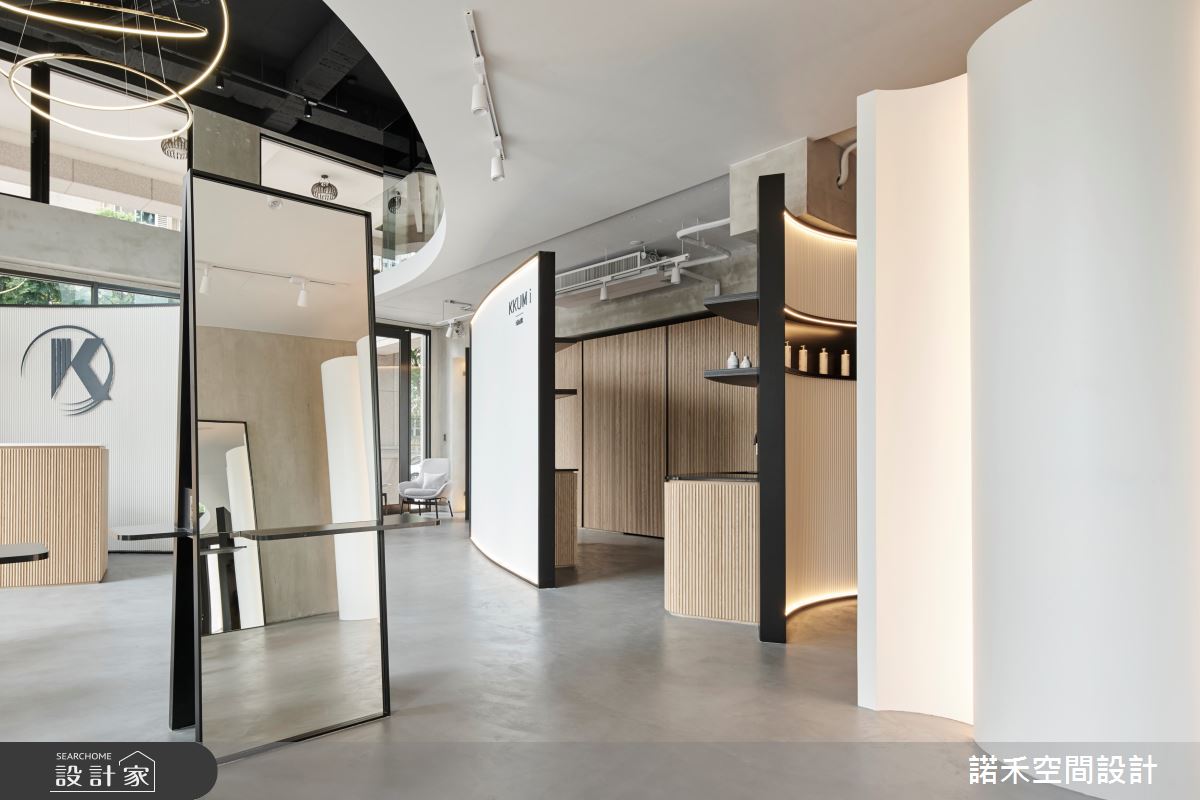 55坪新成屋(5年以下)＿現代風商業空間案例圖片＿諾禾空間設計 上碩室內裝修＿諾禾_45.KKUMi Hair之16