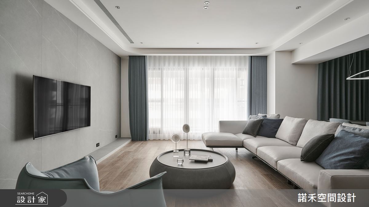 58坪毛胚屋＿現代風客廳案例圖片＿諾禾空間設計 上碩室內裝修＿諾禾_46.樂章之1