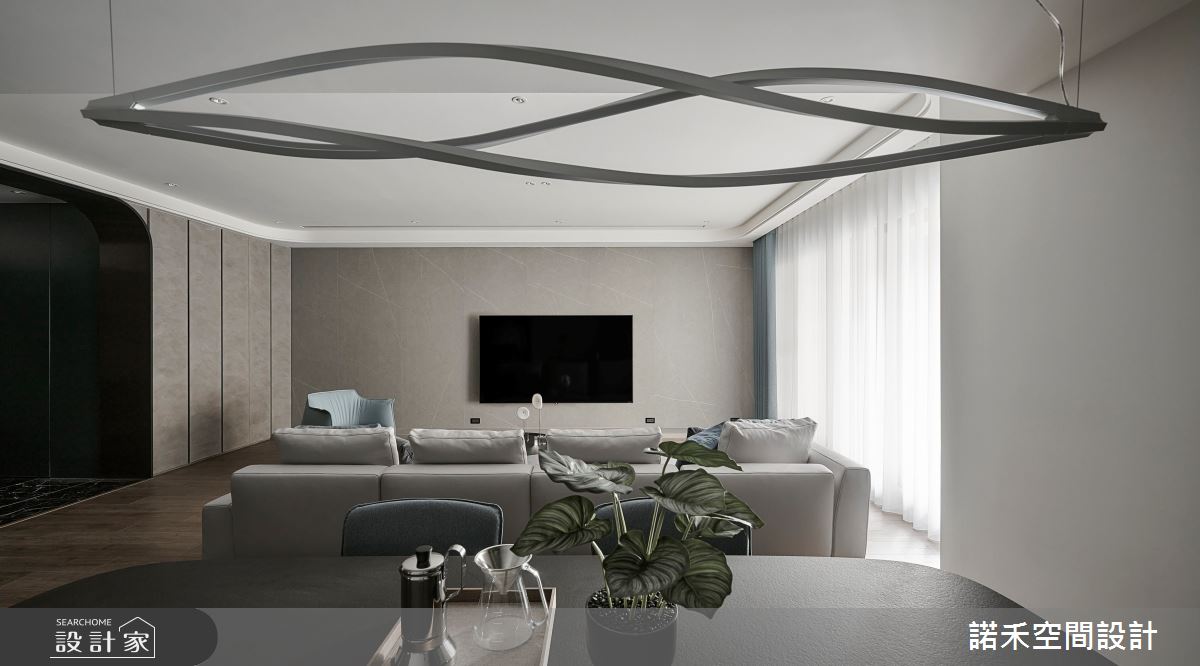 58坪毛胚屋＿現代風客廳案例圖片＿諾禾空間設計 上碩室內裝修＿諾禾_46.樂章之3