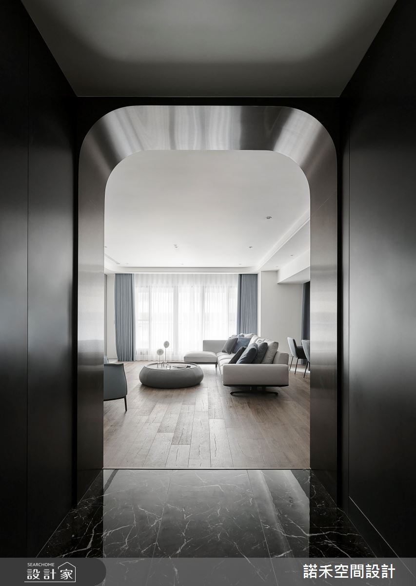 58坪毛胚屋＿現代風走廊案例圖片＿諾禾空間設計 上碩室內裝修＿諾禾_46.樂章之16