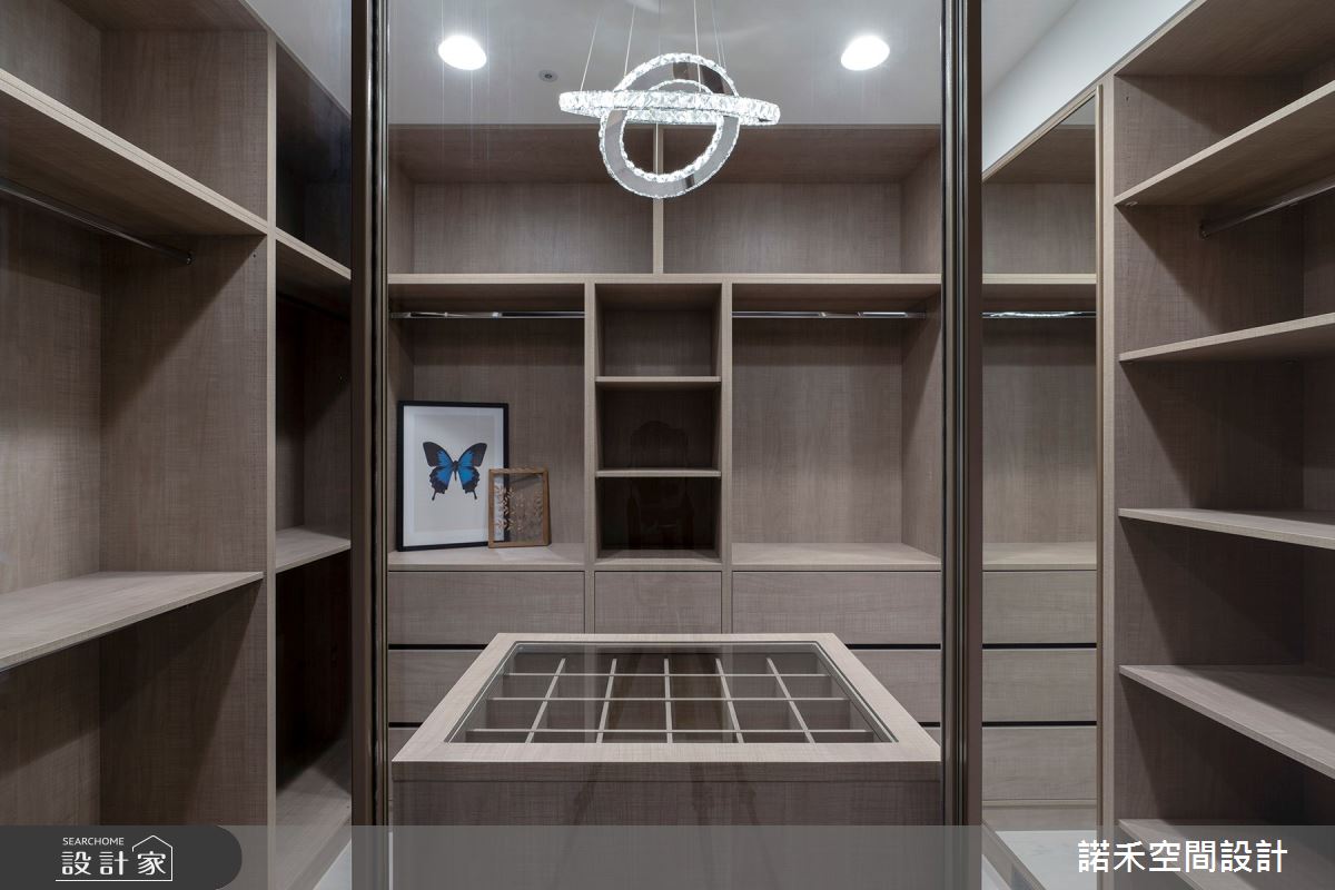 毛胚屋＿現代風更衣間案例圖片＿諾禾空間設計 上碩室內裝修＿諾禾_47.仁愛路林宅之19