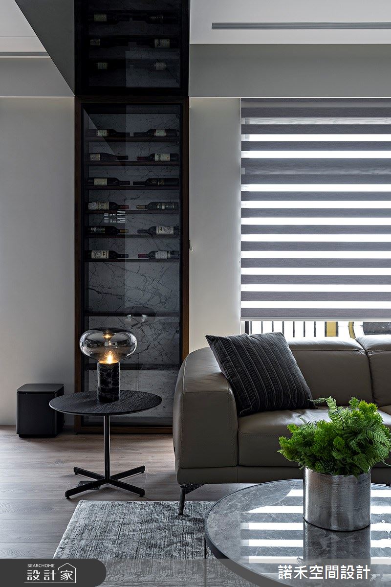 毛胚屋＿現代風客廳案例圖片＿諾禾空間設計 上碩室內裝修＿諾禾_47.仁愛路林宅之11