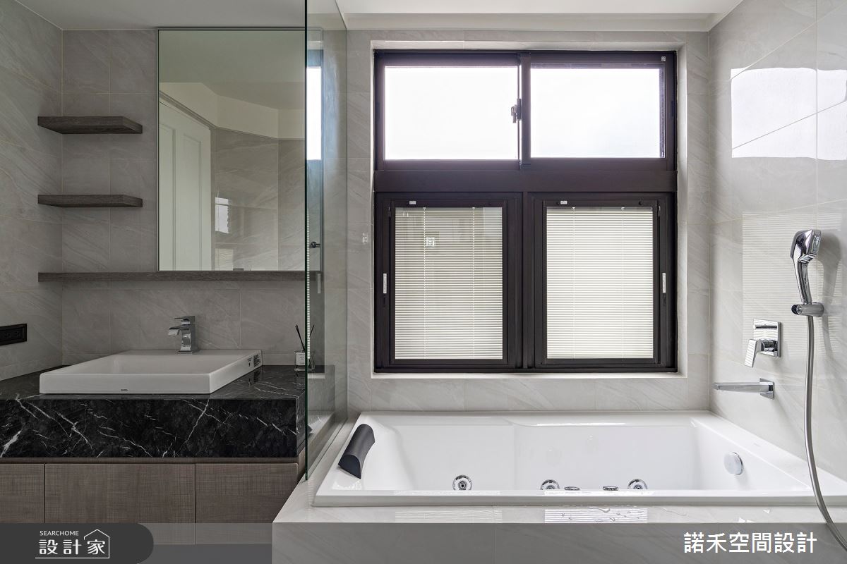 毛胚屋＿現代風浴室案例圖片＿諾禾空間設計 上碩室內裝修＿諾禾_47.仁愛路林宅之20