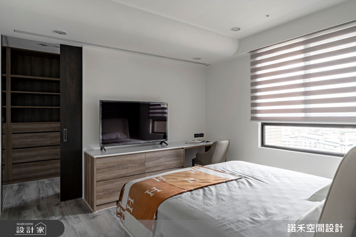 毛胚屋＿現代風臥室案例圖片＿諾禾空間設計 上碩室內裝修＿諾禾_47.仁愛路林宅之21