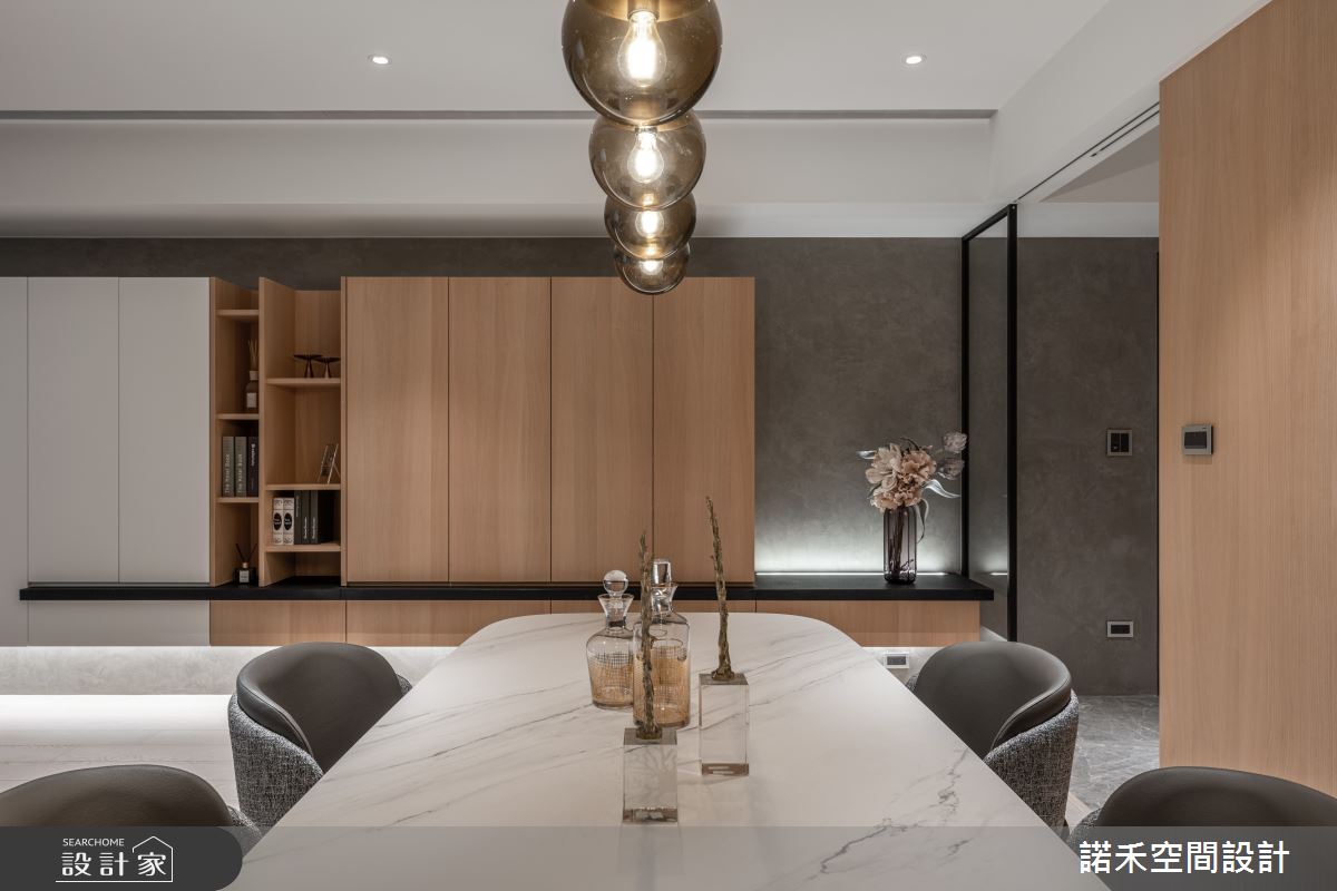 45坪中古屋(5~15年)＿現代風餐廳案例圖片＿諾禾空間設計 上碩室內裝修＿諾禾_48.築日之3