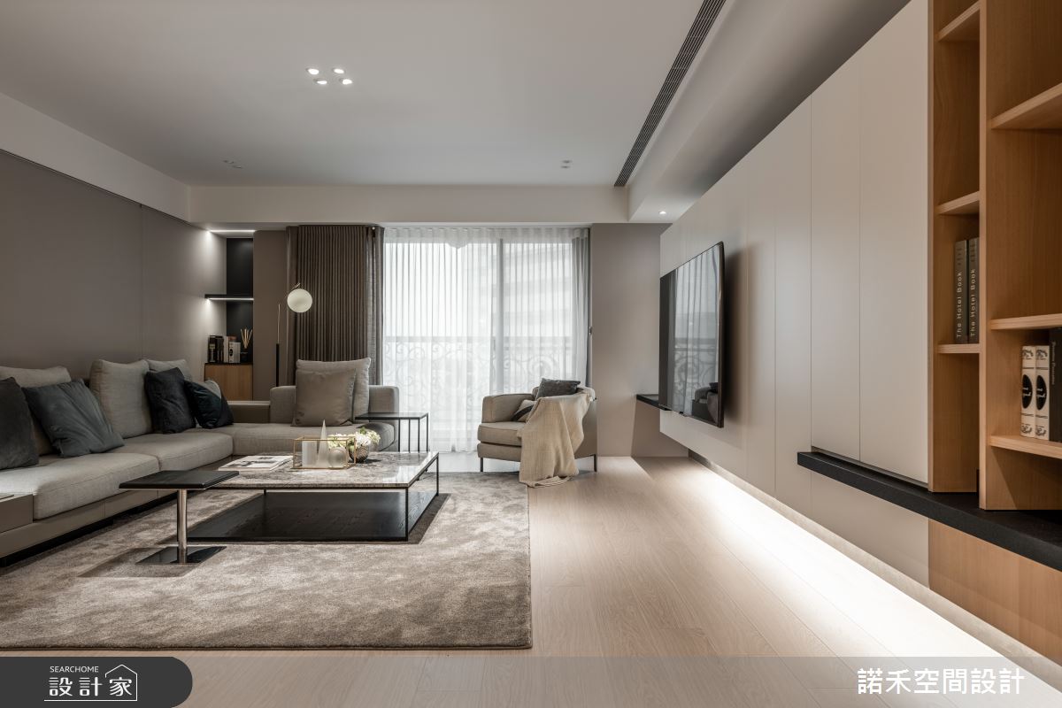45坪中古屋(5~15年)＿現代風客廳案例圖片＿諾禾空間設計 上碩室內裝修＿諾禾_48.築日之5