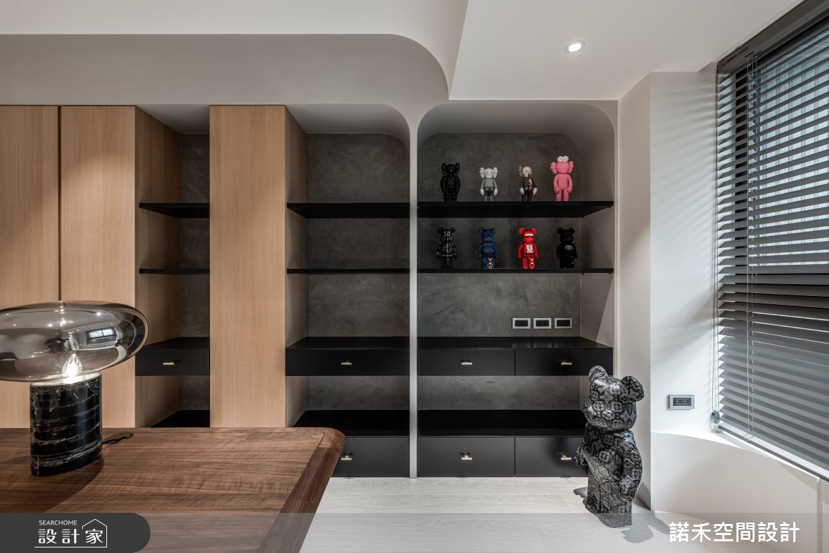45坪中古屋(5~15年)＿現代風書房案例圖片＿諾禾空間設計 上碩室內裝修＿諾禾_48.築日之11