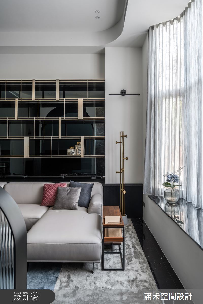 75坪中古屋(5~15年)＿現代風客廳案例圖片＿諾禾空間設計 上碩室內裝修＿諾禾_49.理性與感性之1