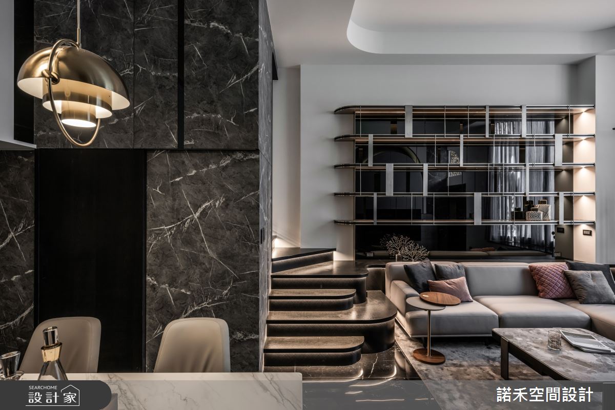 75坪中古屋(5~15年)＿現代風客廳案例圖片＿諾禾空間設計 上碩室內裝修＿諾禾_49.理性與感性之15