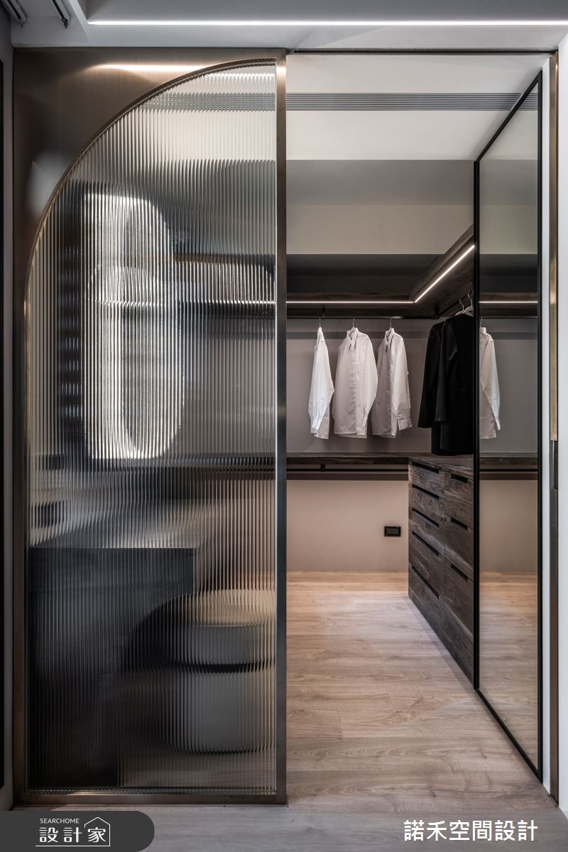 75坪中古屋(5~15年)＿現代風更衣間案例圖片＿諾禾空間設計 上碩室內裝修＿諾禾_49.理性與感性之19