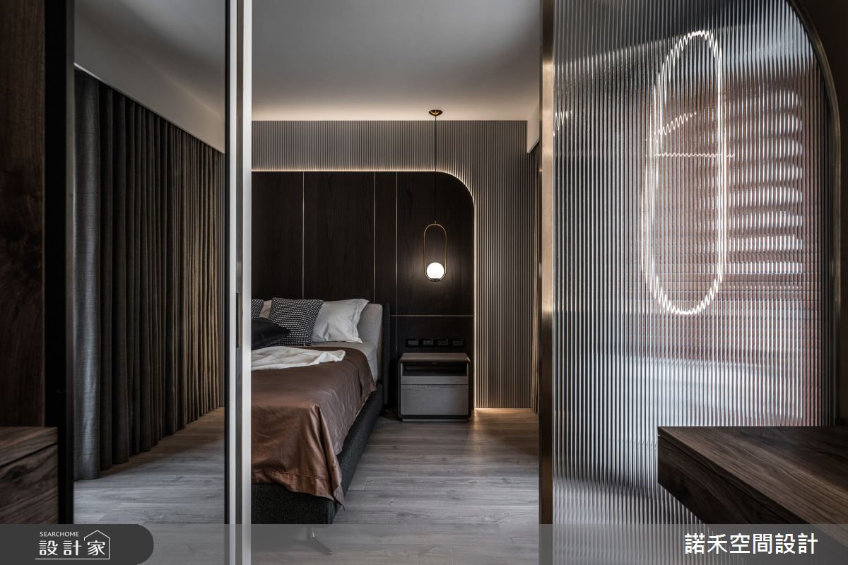 75坪中古屋(5~15年)＿現代風臥室案例圖片＿諾禾空間設計 上碩室內裝修＿諾禾_49.理性與感性之20