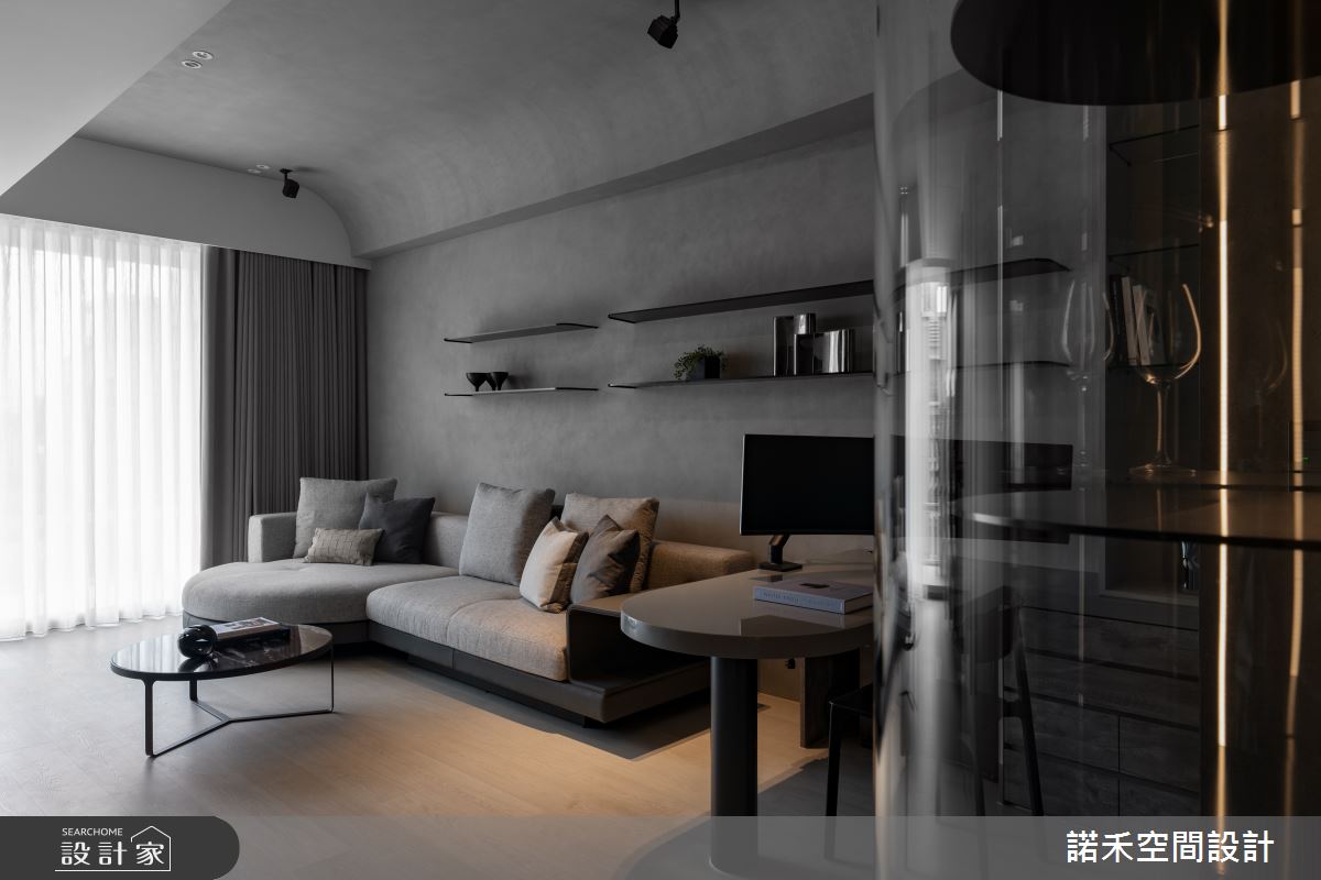 30坪中古屋(5~15年)＿現代風客廳案例圖片＿諾禾空間設計 上碩室內裝修＿諾禾_50.明月之2