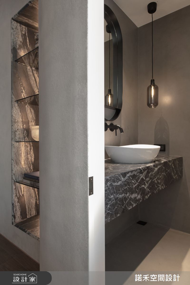 33坪老屋(16~30年)＿現代風浴室案例圖片＿諾禾空間設計 上碩室內裝修＿諾禾_51.珠圓玉潤之16