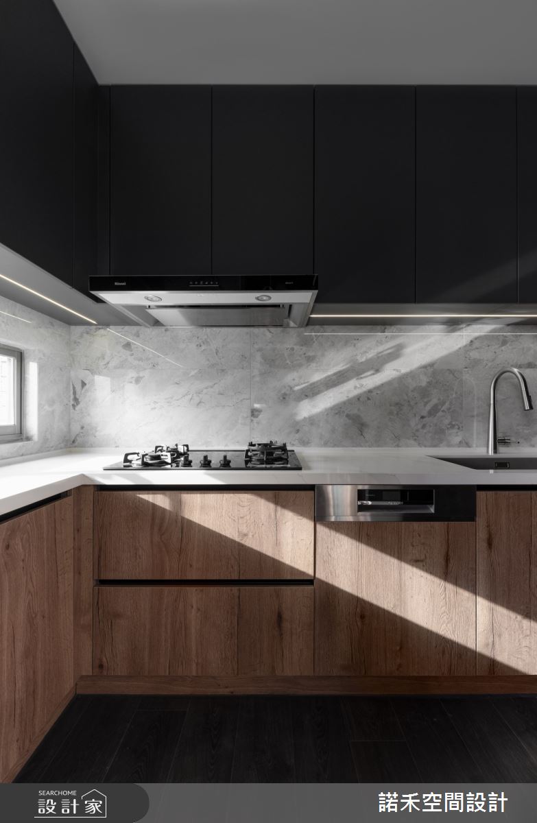 24坪中古屋(5~15年)＿現代風廚房案例圖片＿諾禾空間設計 上碩室內裝修＿諾禾_52.帶燥方潤，將濃遂枯之13