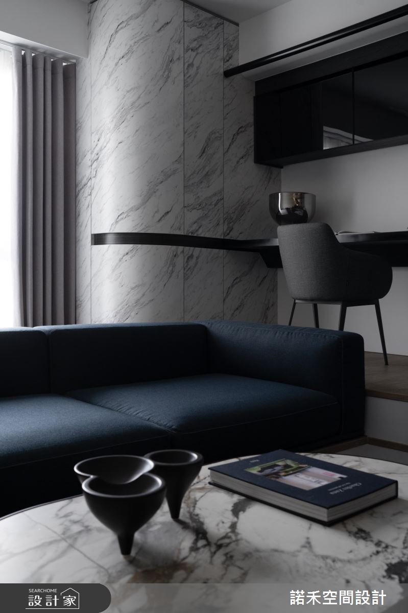 24坪中古屋(5~15年)＿現代風客廳案例圖片＿諾禾空間設計 上碩室內裝修＿諾禾_52.帶燥方潤，將濃遂枯之4
