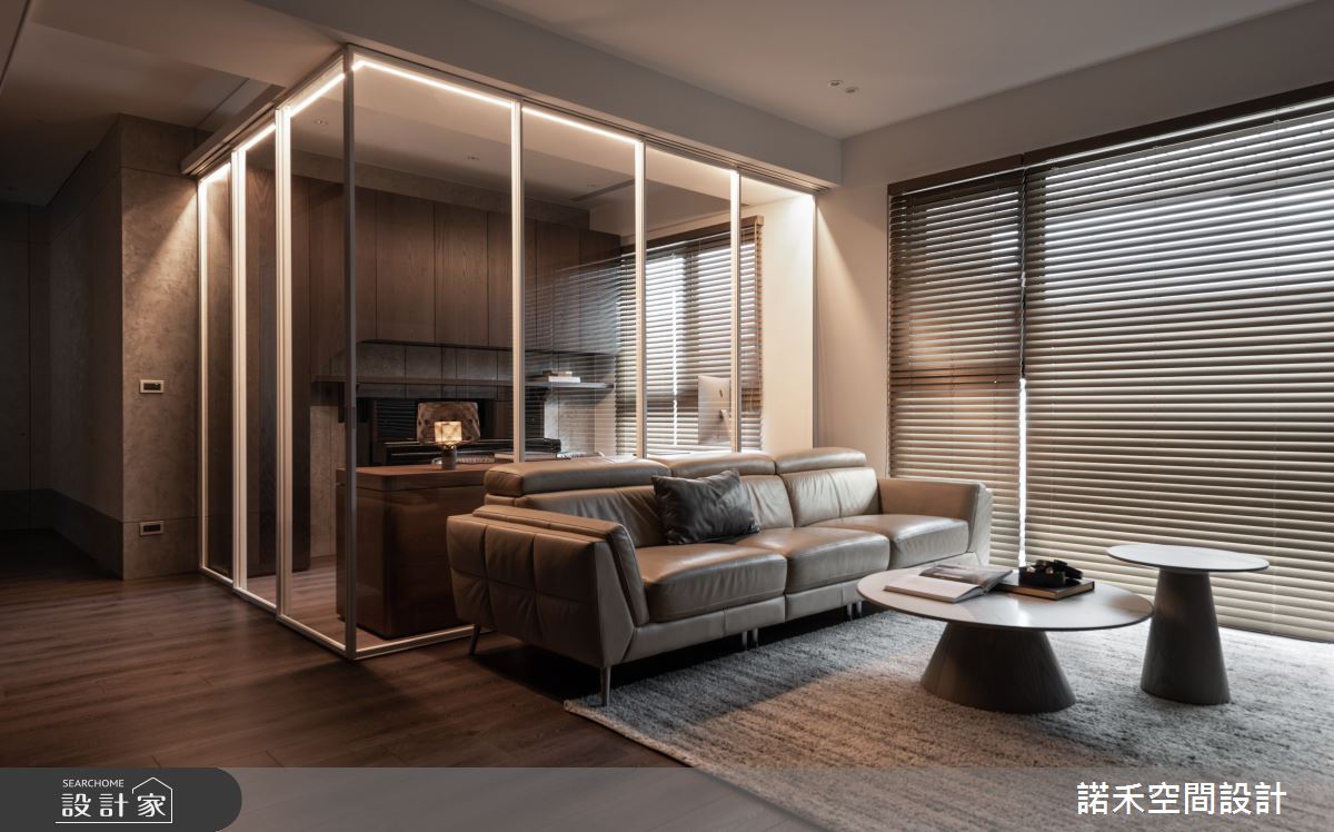 35坪新成屋(5年以下)＿現代風客廳案例圖片＿諾禾空間設計 上碩室內裝修＿諾禾_54.沐木之1