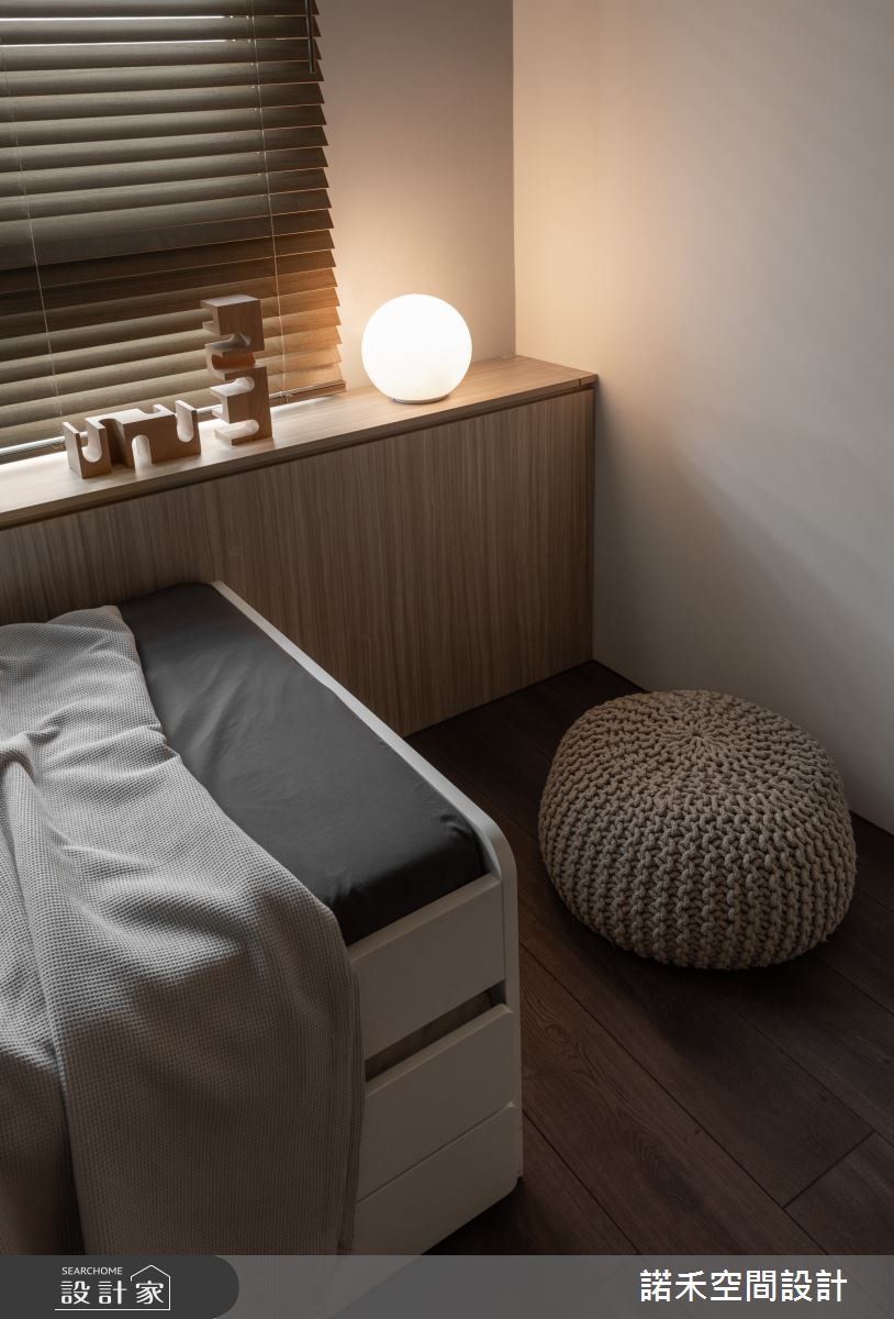 35坪新成屋(5年以下)＿現代風臥室案例圖片＿諾禾空間設計 上碩室內裝修＿諾禾_54.沐木之25