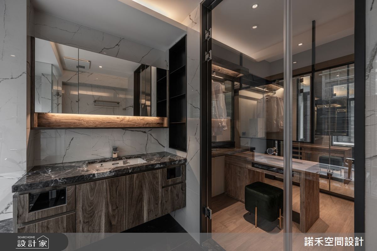 75坪老屋(16~30年)＿現代風浴室案例圖片＿諾禾空間設計 上碩室內裝修＿諾禾_55.歸園田居之19