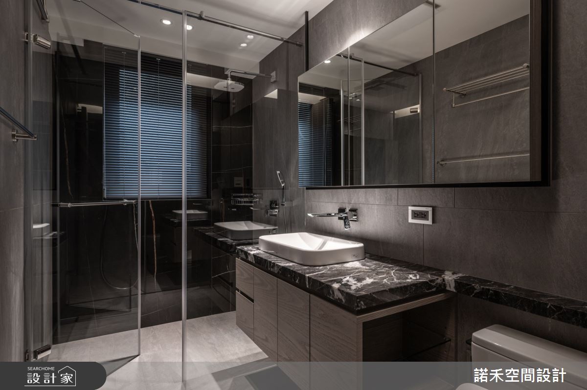 75坪老屋(16~30年)＿現代風浴室案例圖片＿諾禾空間設計 上碩室內裝修＿諾禾_55.歸園田居之24