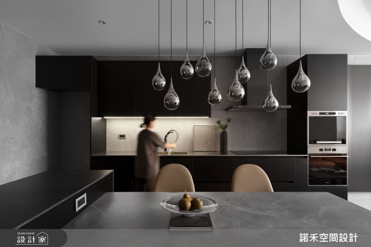 30坪老屋(16~30年)＿現代風餐廳廚房中島案例圖片＿諾禾空間設計 上碩室內裝修＿諾禾_58.村居之6