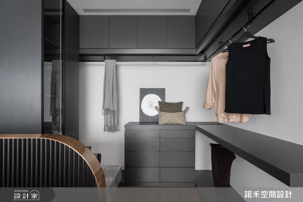 30坪老屋(16~30年)＿現代風臥室更衣間案例圖片＿諾禾空間設計 上碩室內裝修＿諾禾_58.村居之18