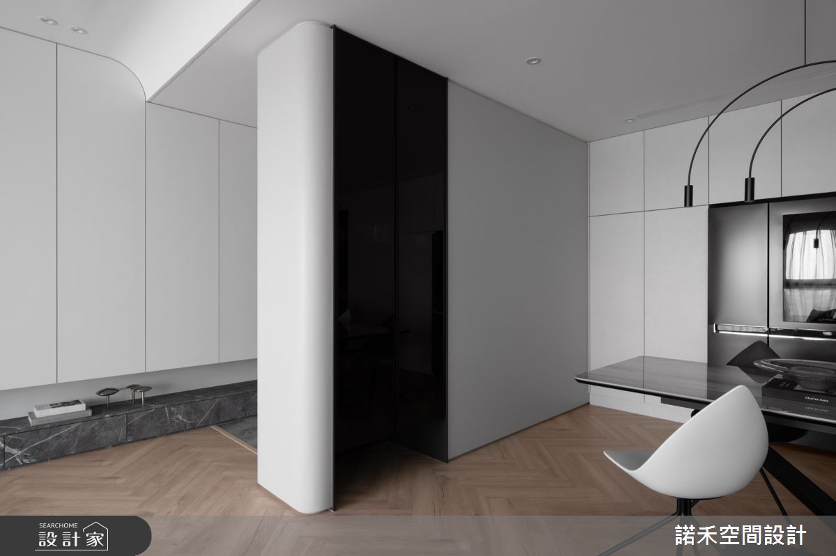 35坪新成屋(5年以下)＿現代風玄關餐廳案例圖片＿諾禾空間設計 上碩室內裝修＿諾禾_60.渡曦之8